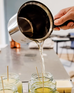 Atelier création de bougies