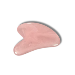 Gua sha Quartz rose