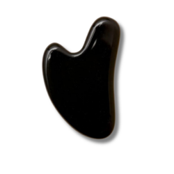 Gua sha Obsidienne