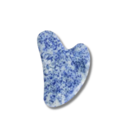 Gua Sha sodalite bleue