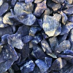 Gua Sha sodalite bleue